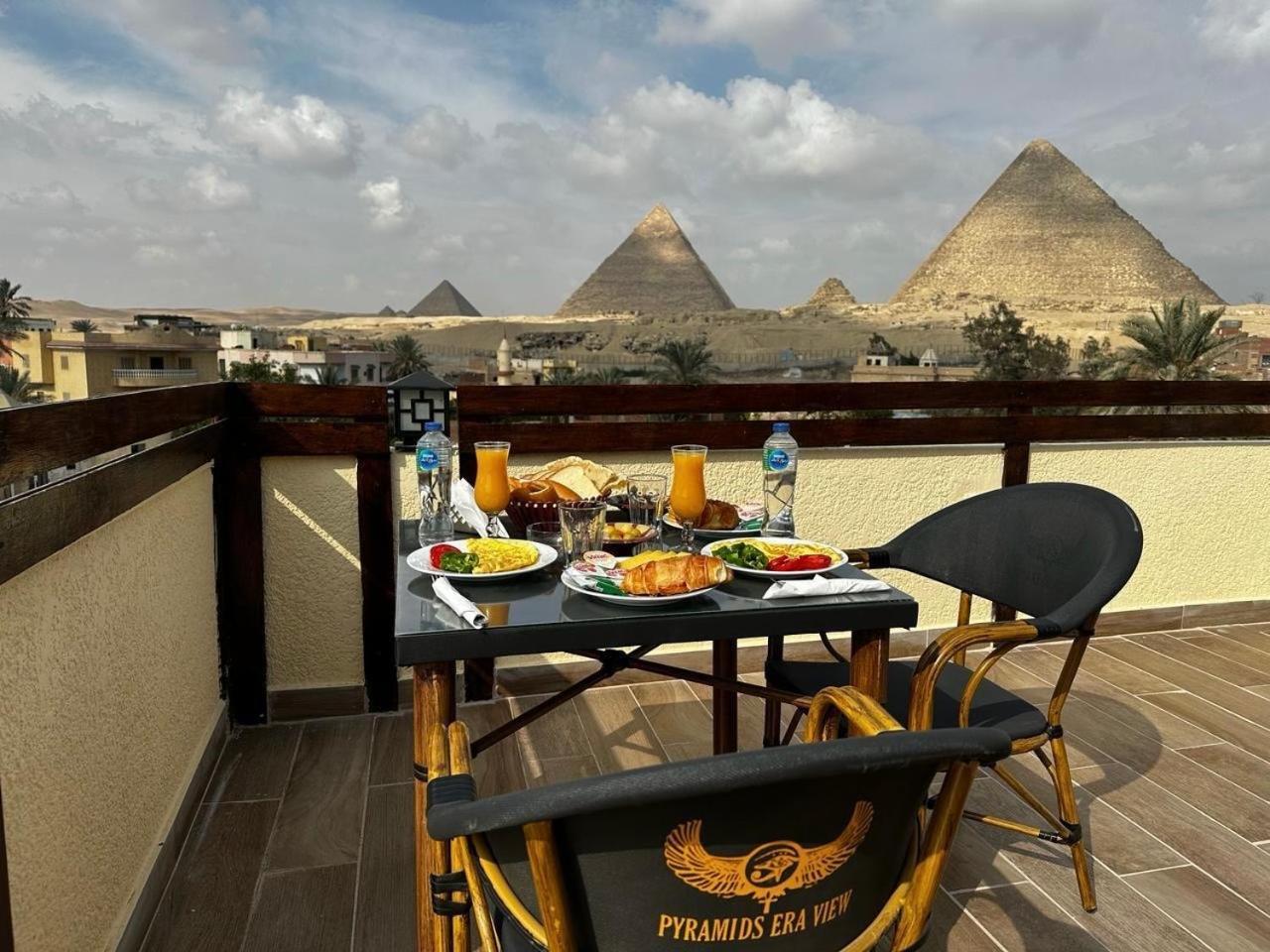 Pyramids Era View Hotell Kafret el-Gabal Exteriör bild