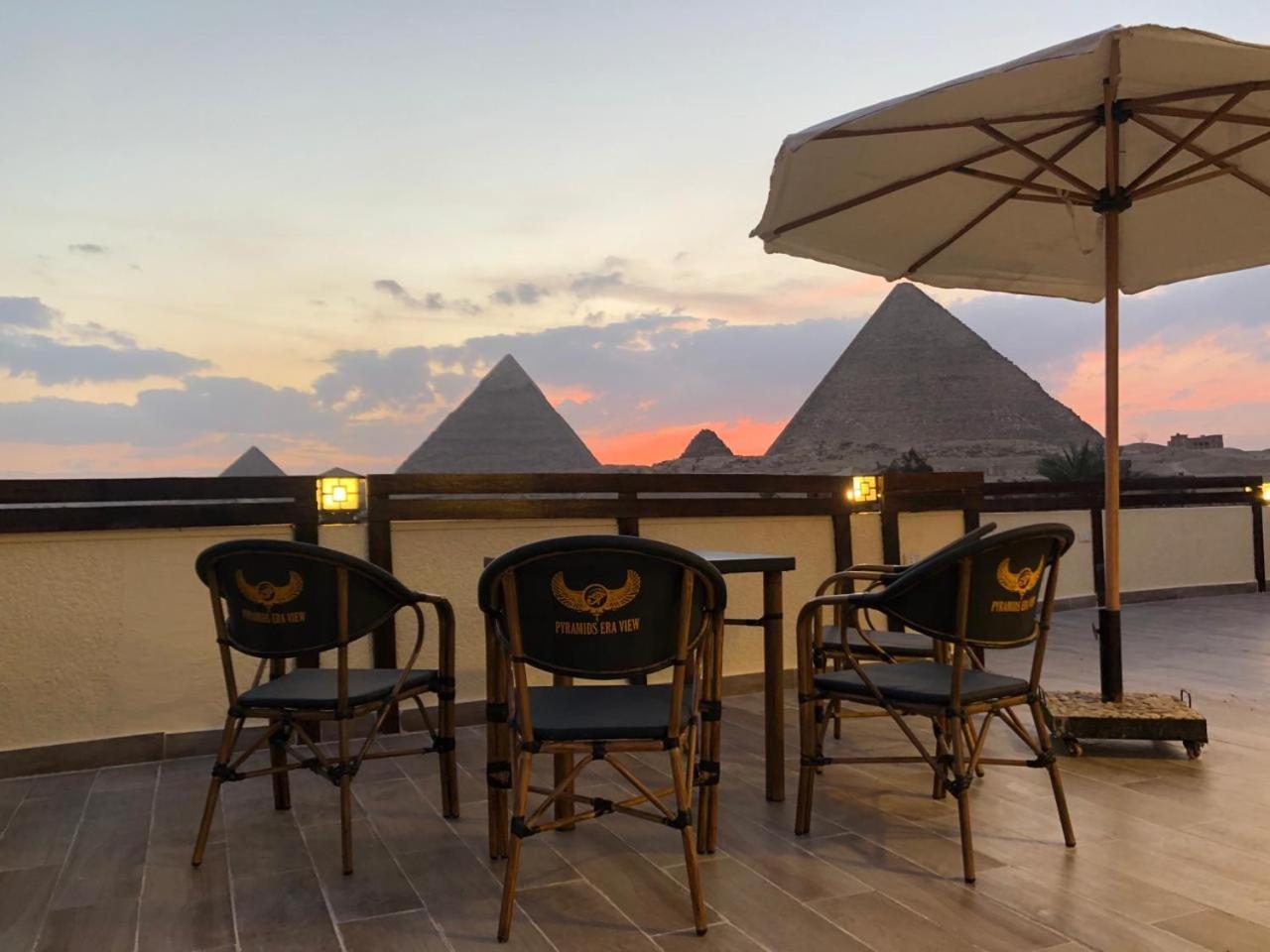 Pyramids Era View Hotell Kafret el-Gabal Exteriör bild