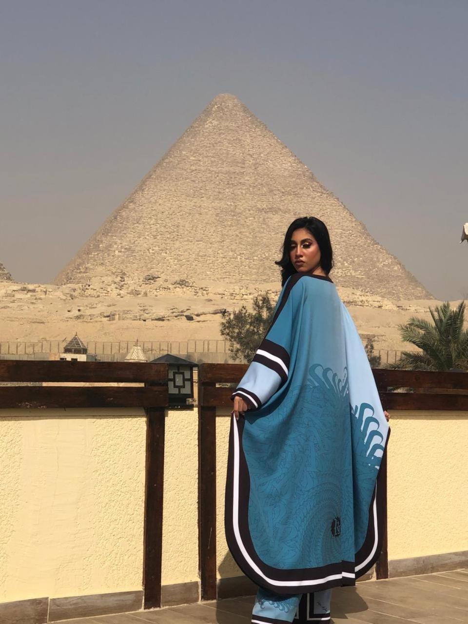 Pyramids Era View Hotell Kafret el-Gabal Exteriör bild